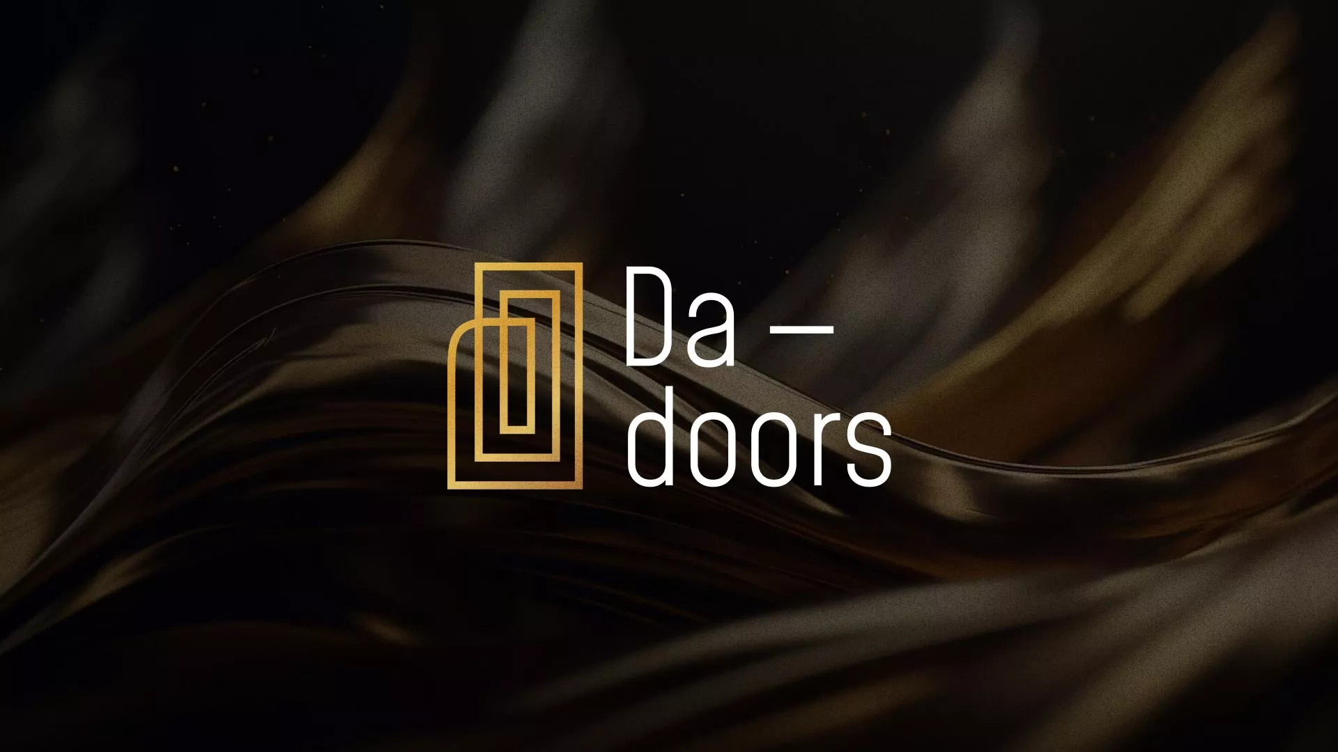 Разработка логотипа для компании «DA-DOORS» в Костерёво